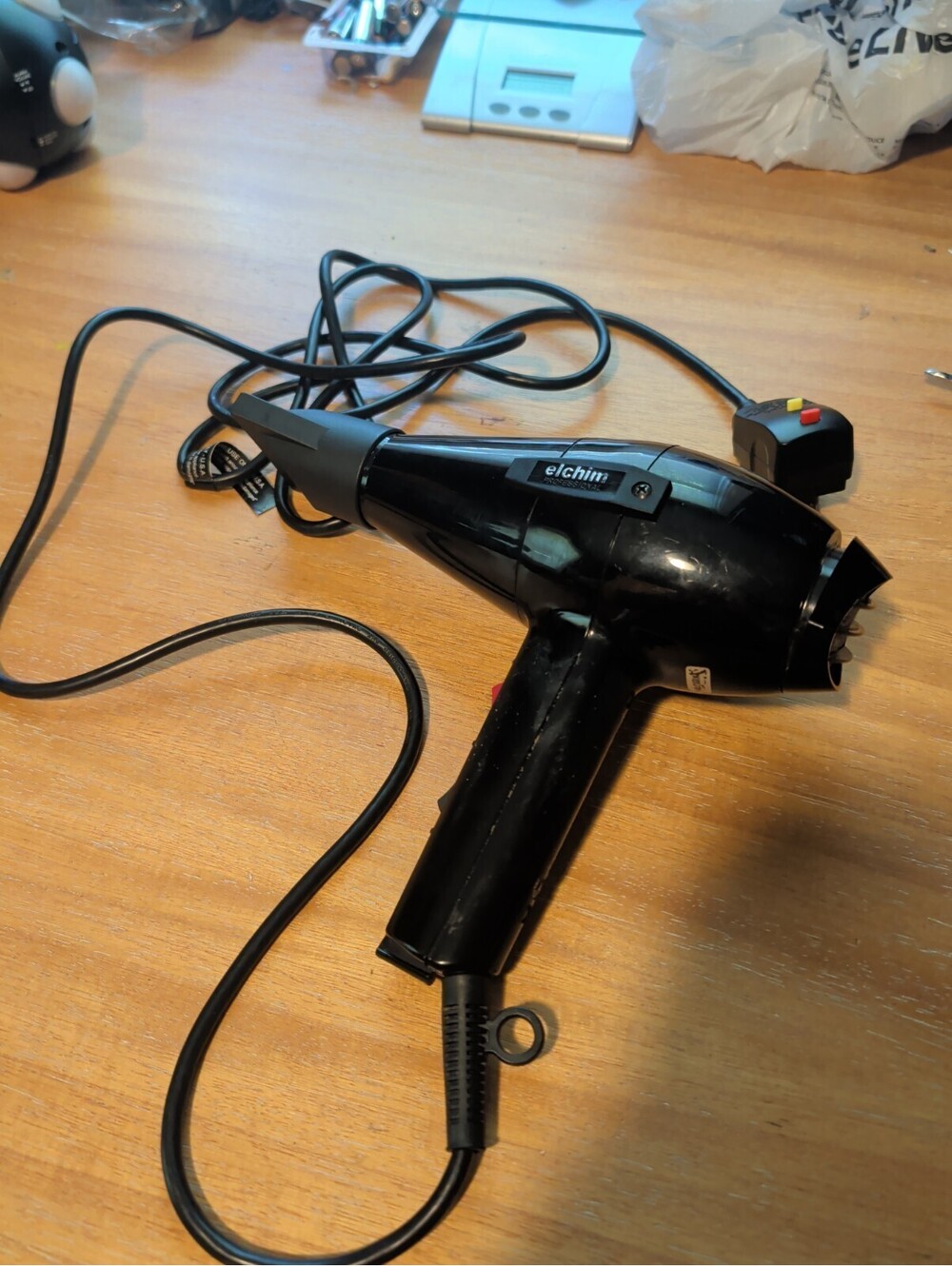 Elchim 2001 Professional Salon Italian Hair Dryer BLACK - High Pressure 1875